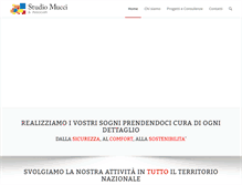 Tablet Screenshot of mucciassociati.it